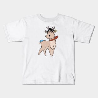 Cute Pirate Deer Chopper Kids T-Shirt